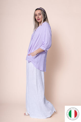 Linen Shirt - OS18730-59 Linen Italia - Best Value Italian Linen and Cotton in Canada