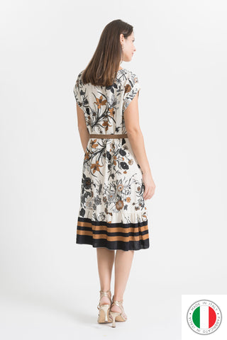 Cotton Dress - OS242161-74 Linen Italia - Best Value Italian Linen and Cotton in Canada