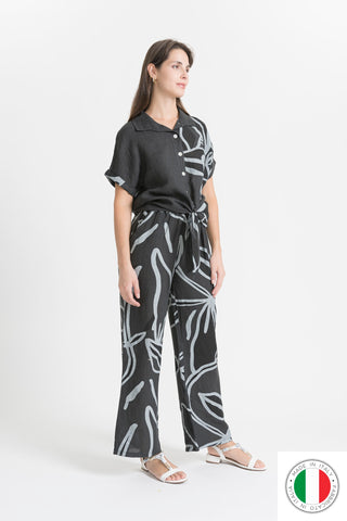 Linen Shirt - OS6317-74 Linen Italia - Best Value Italian Linen and Cotton in Canada