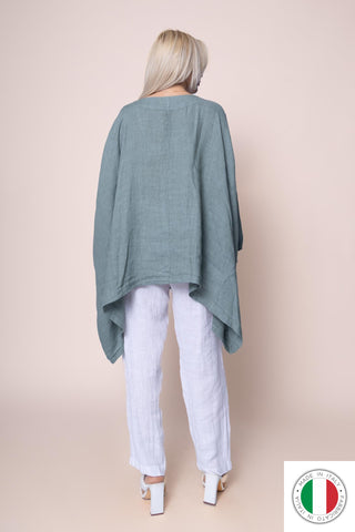 Linen Jacket - OS7881-210 Linen Italia - Best Value Italian Linen and Cotton in Canada