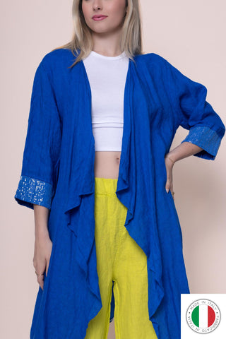 Linen Jacket - 4D3A7749