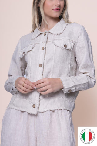 Linen Jacket - 4D3A7899